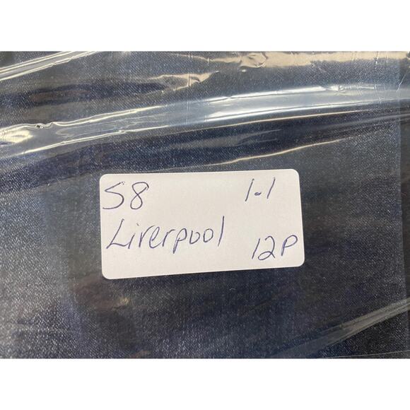 Liverpool Jeans Womens 12P Blue Pull-On Jegging Skinny Sienna Dark Wash 34x26 - Picture 16 of 16